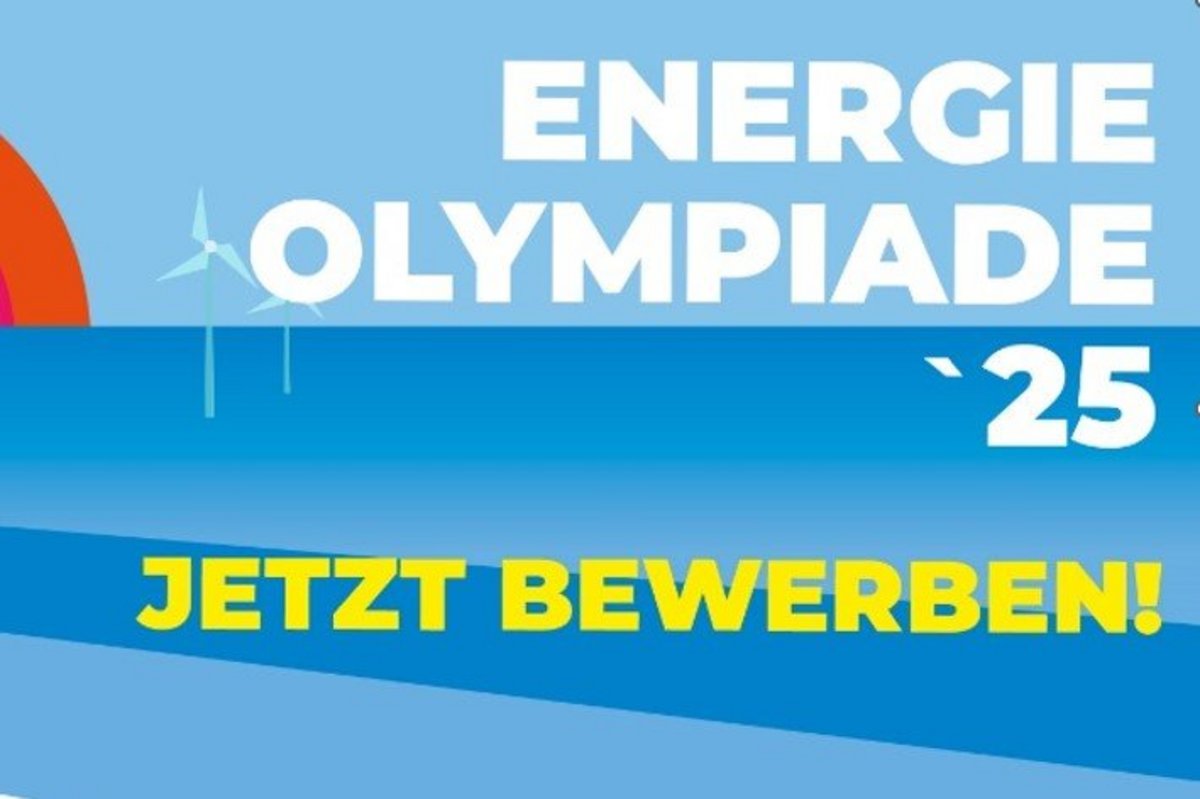 Das Bild zeigt einen Ausschnitt des Internetbanners der der EnergieOlympiade ´25.